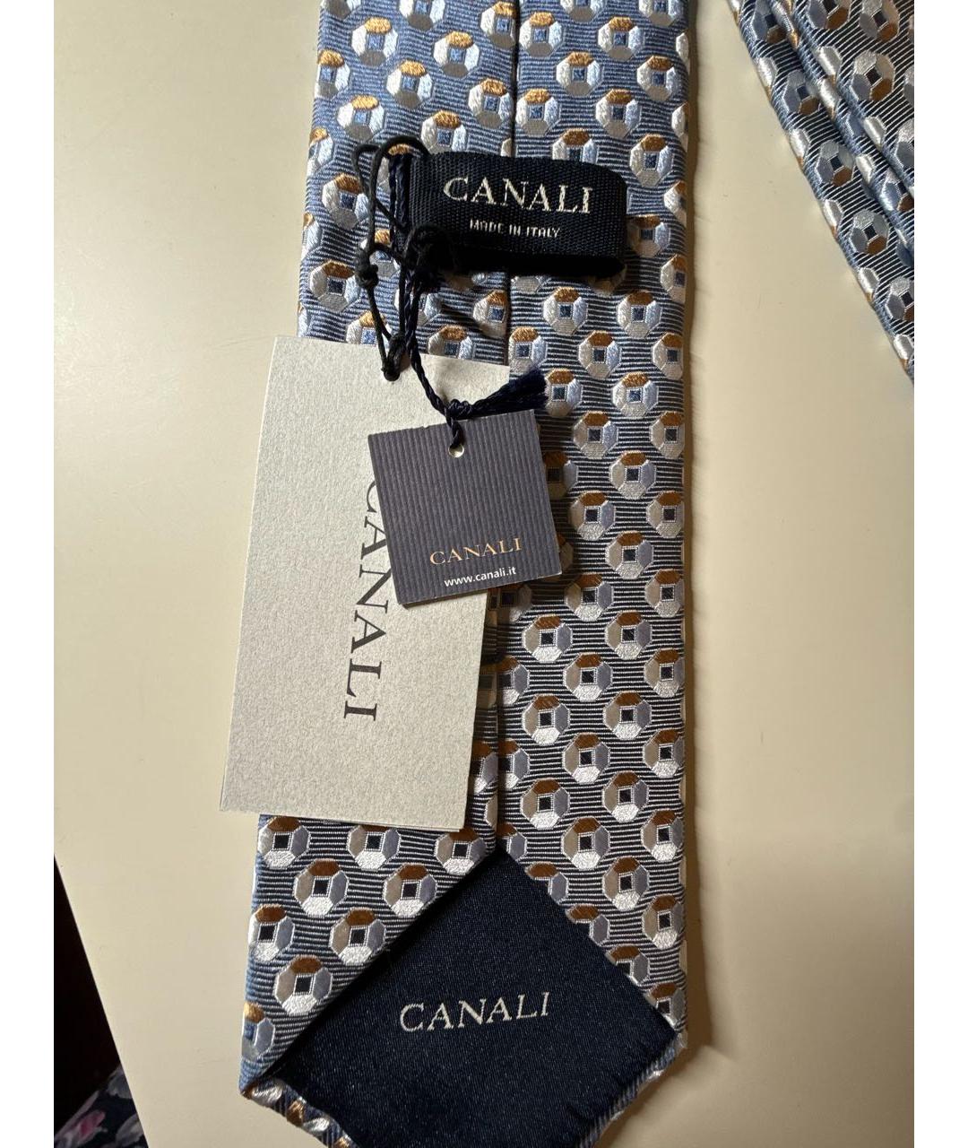 CANALI Мульти шелковый галстук, фото 3