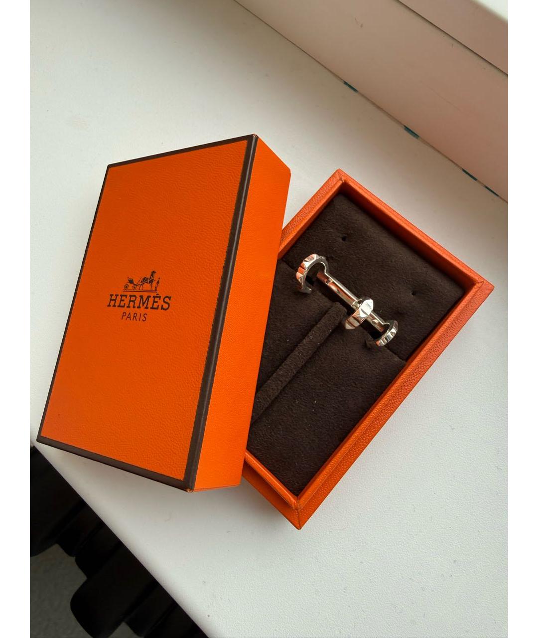 HERMES Серебряные серебряные серьги, фото 6