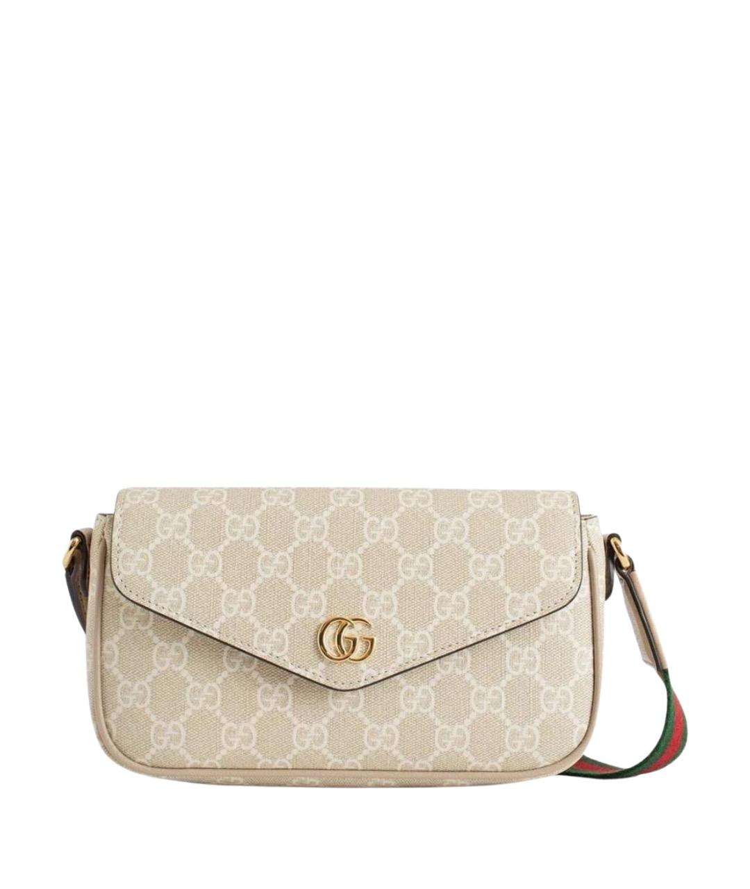GUCCI Бежевая сумка через плечо, фото 1