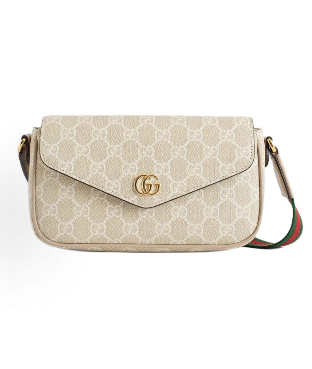 GUCCI Бежевая сумка через плечо, фото 7