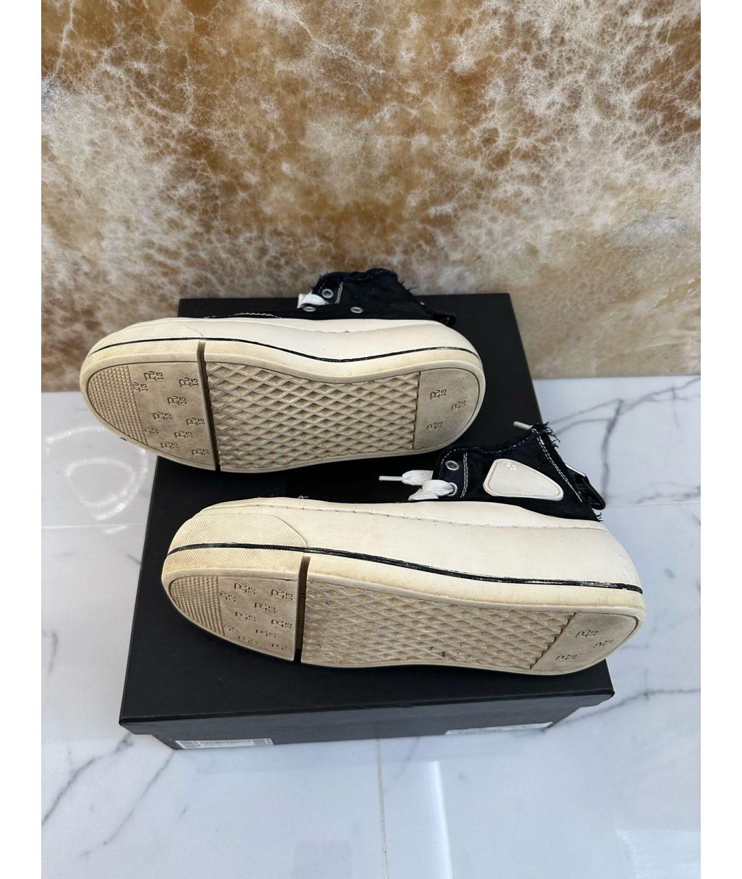 R13 Бежевые текстильные кеды, фото 5