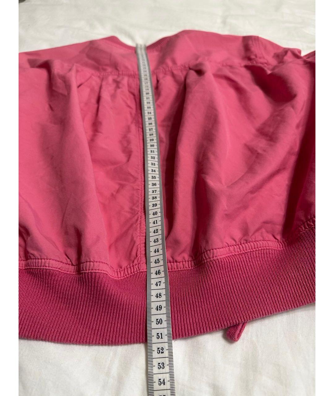 DOLCE&GABBANA Коралловая синтетическая куртка, фото 2