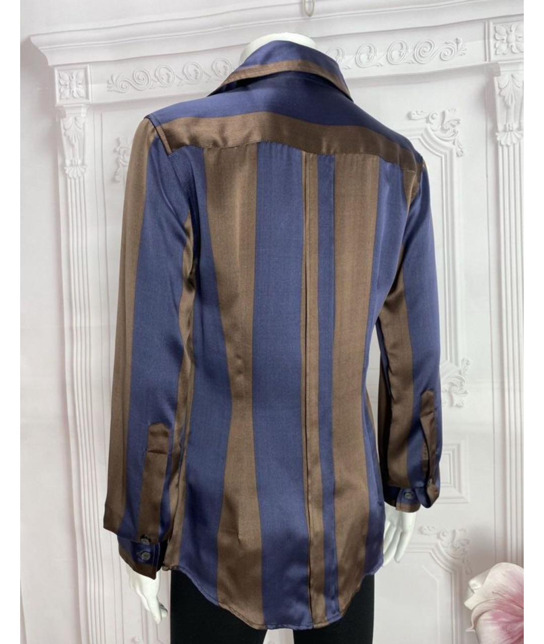 DOLCE&GABBANA Мульти шелковая рубашка, фото 2