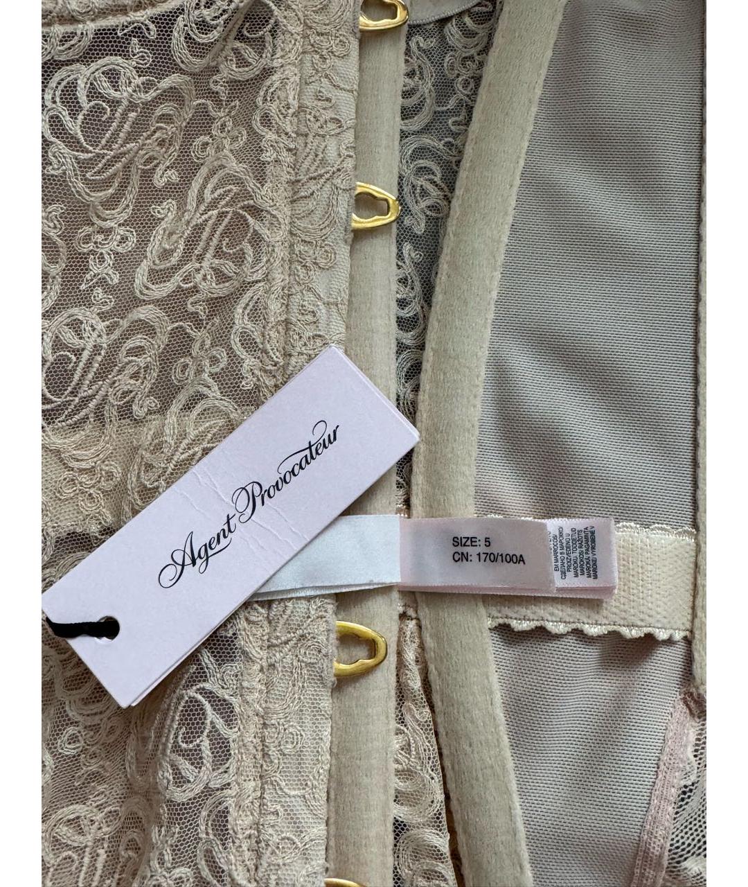 AGENT PROVOCATEUR Бежевый корсеты, фото 3