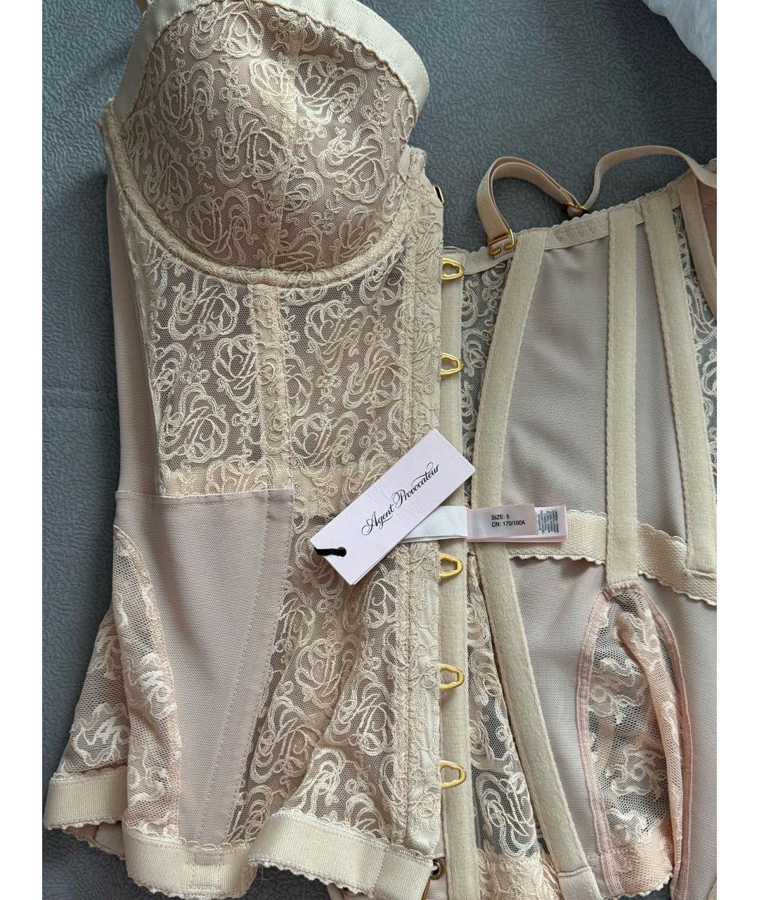 AGENT PROVOCATEUR Бежевый корсеты, фото 2