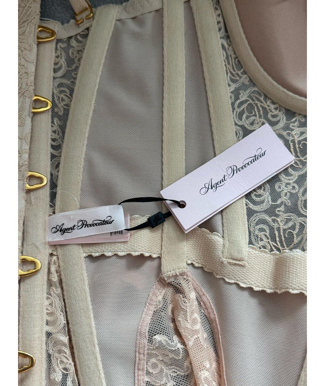 AGENT PROVOCATEUR Бежевый корсеты, фото 4