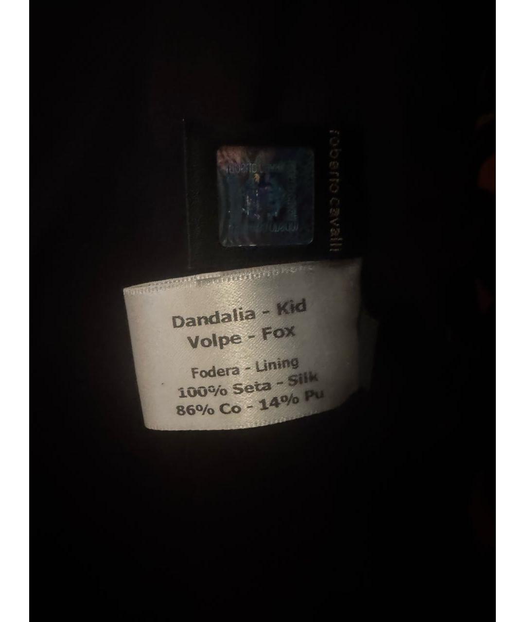 ROBERTO CAVALLI Коричневое меховое пальто, фото 5