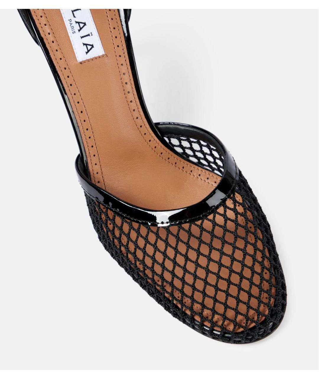 ALAIA Черные туфли из лакированной кожи, фото 5