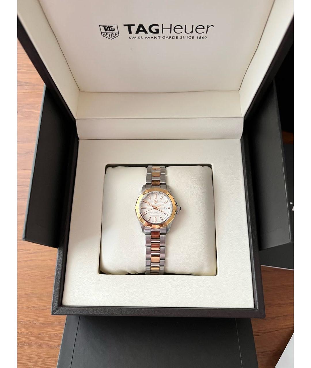 TAG HEUER Золотые часы из розового золота, фото 4