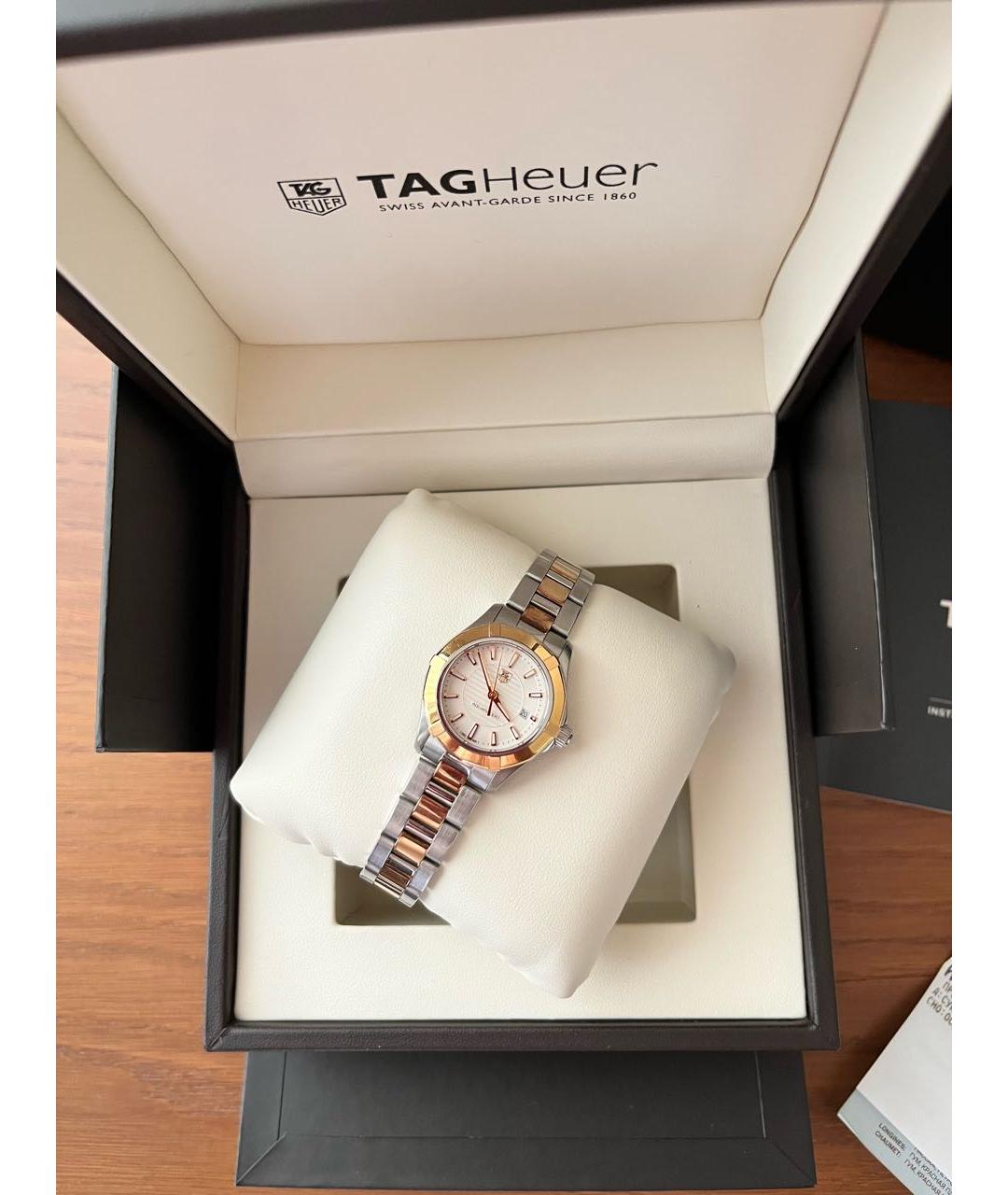 TAG HEUER Золотые часы из розового золота, фото 3
