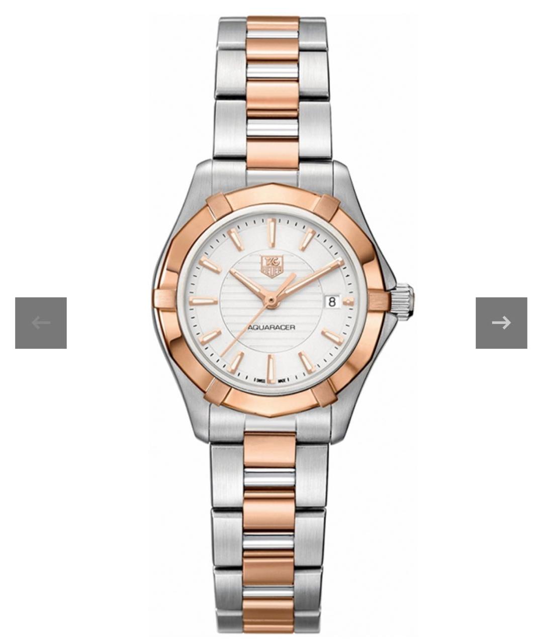 TAG HEUER Золотые часы из розового золота, фото 9