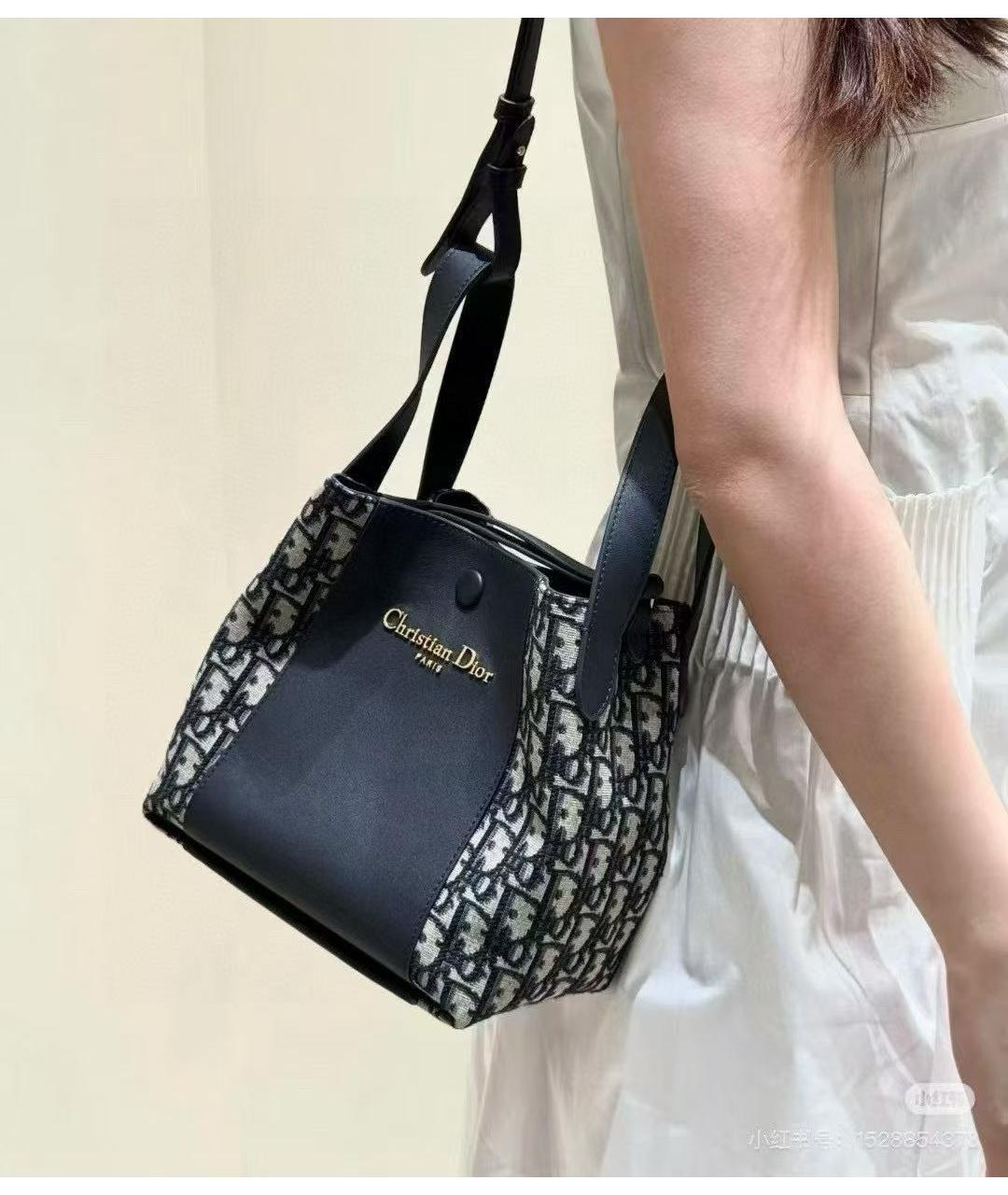 CHRISTIAN DIOR Черная сумка через плечо, фото 6