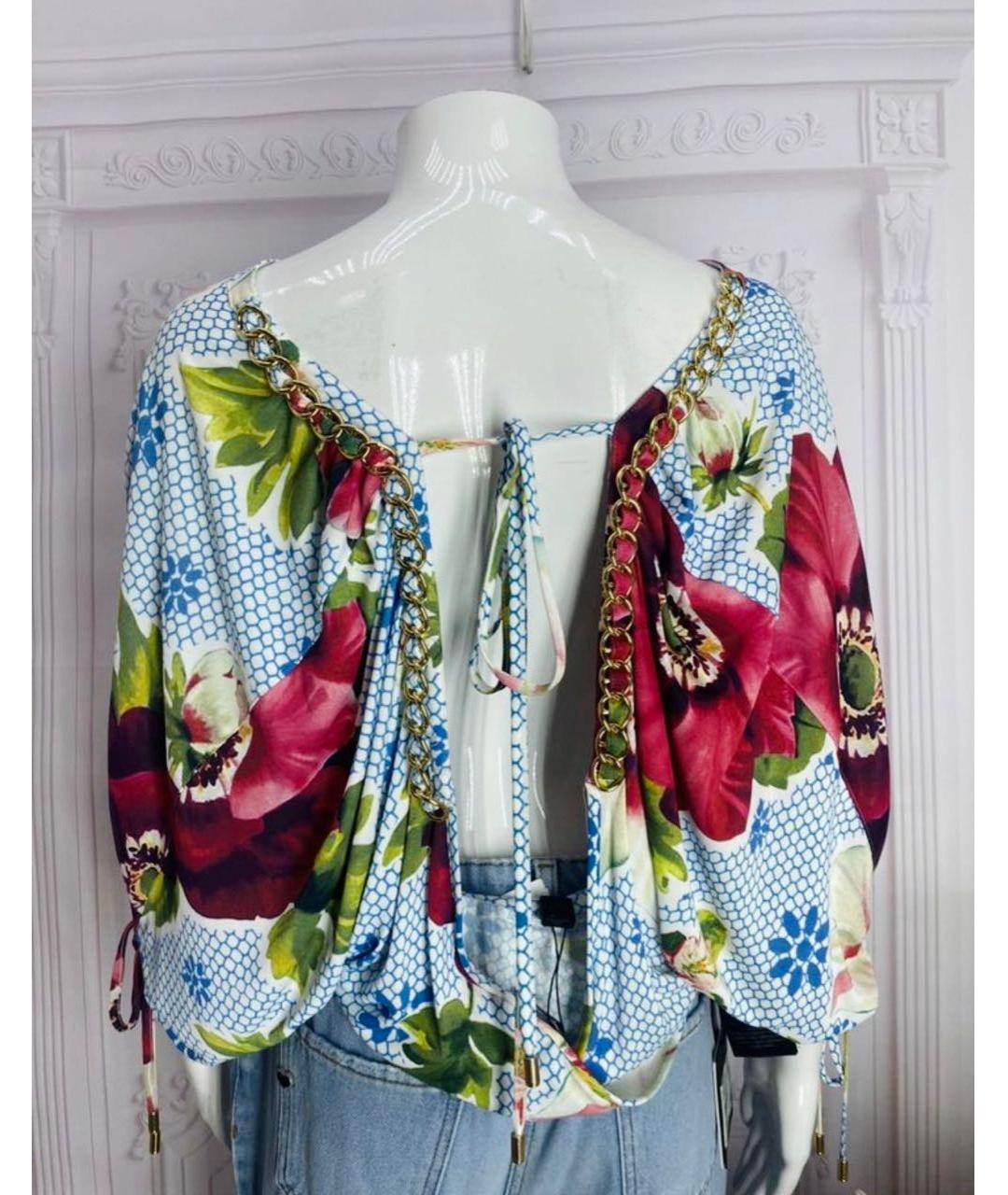 DOLCE&GABBANA Мульти вискозная блузы, фото 5