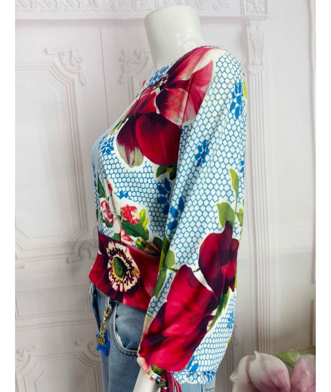 DOLCE&GABBANA Мульти вискозная блузы, фото 6