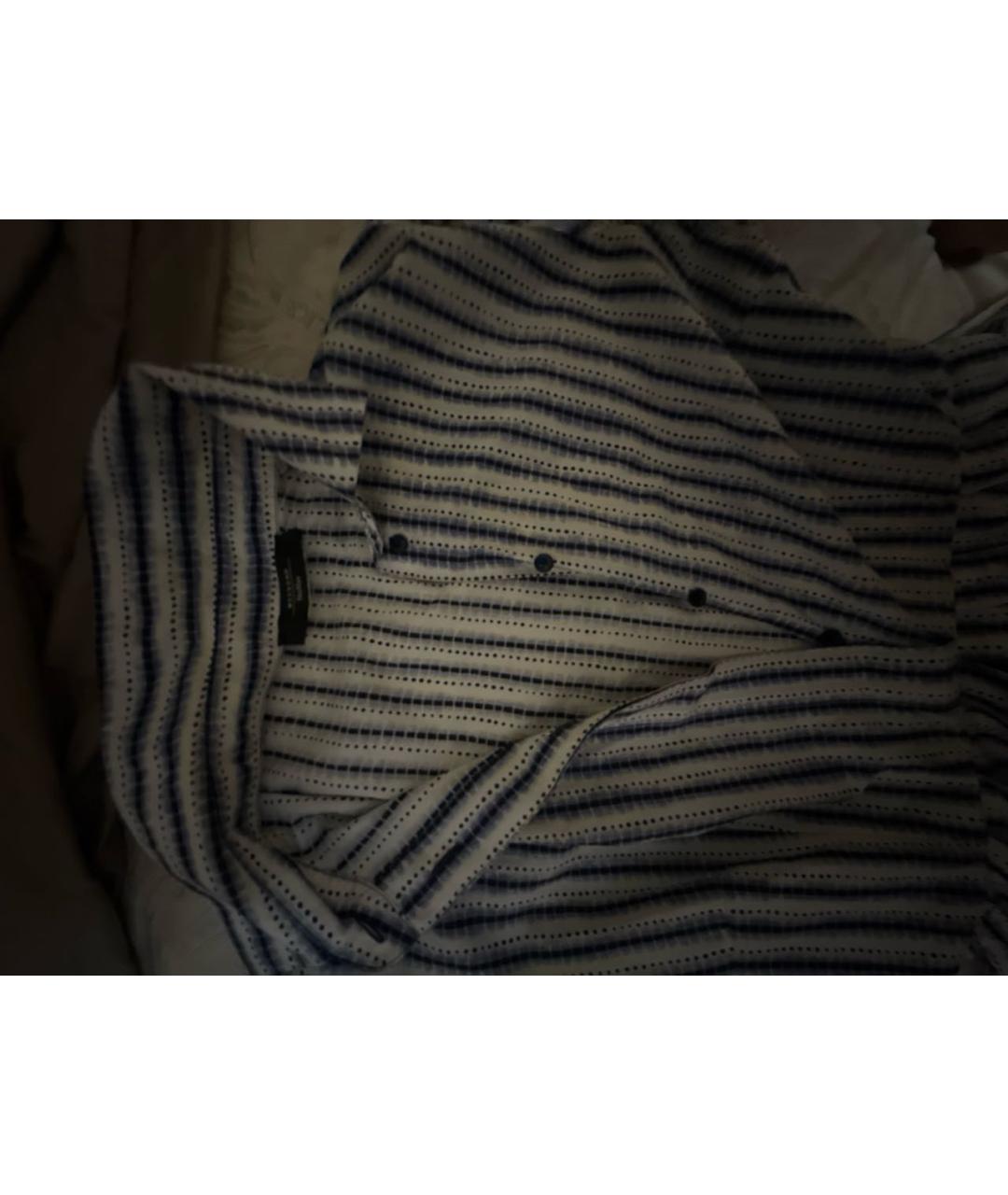 MAX MARA Синее хлопковое повседневное платье, фото 3