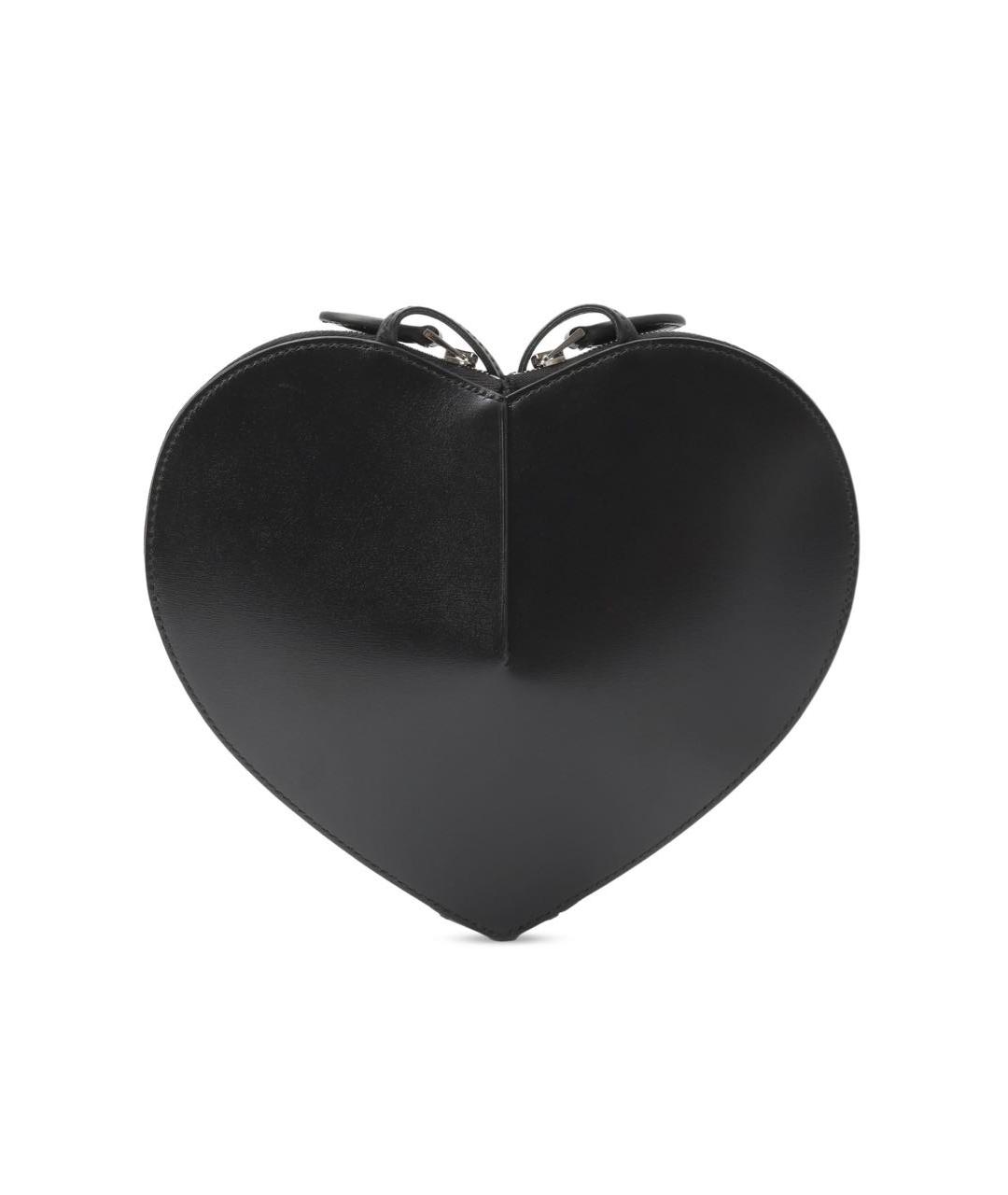 ALAIA Черная кожаная сумка через плечо, фото 3