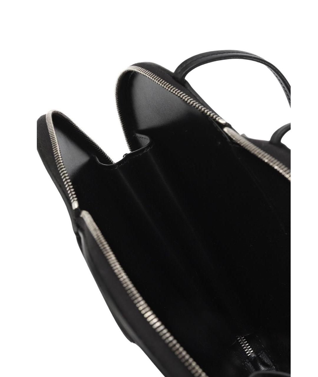 ALAIA Черная кожаная сумка через плечо, фото 4