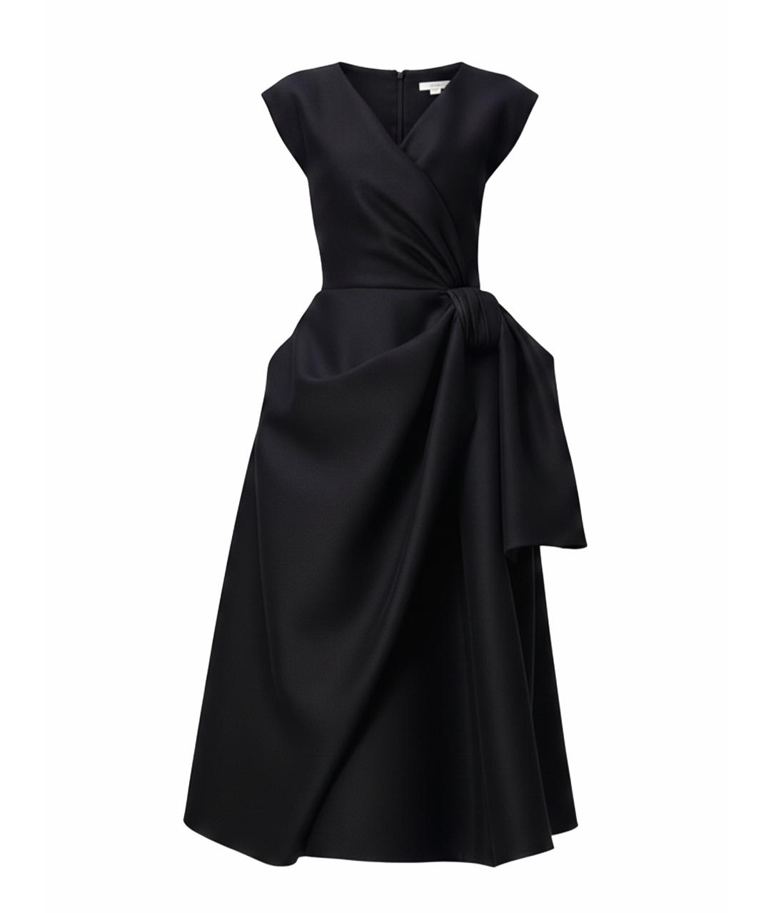 CHRISTIAN DIOR Темно-синее шерстяное платье, фото 6