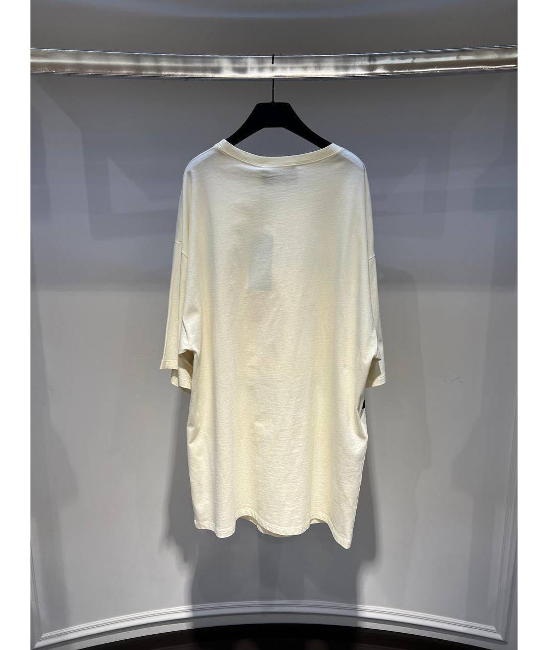 GUCCI Мульти хлопковая футболка, фото 3