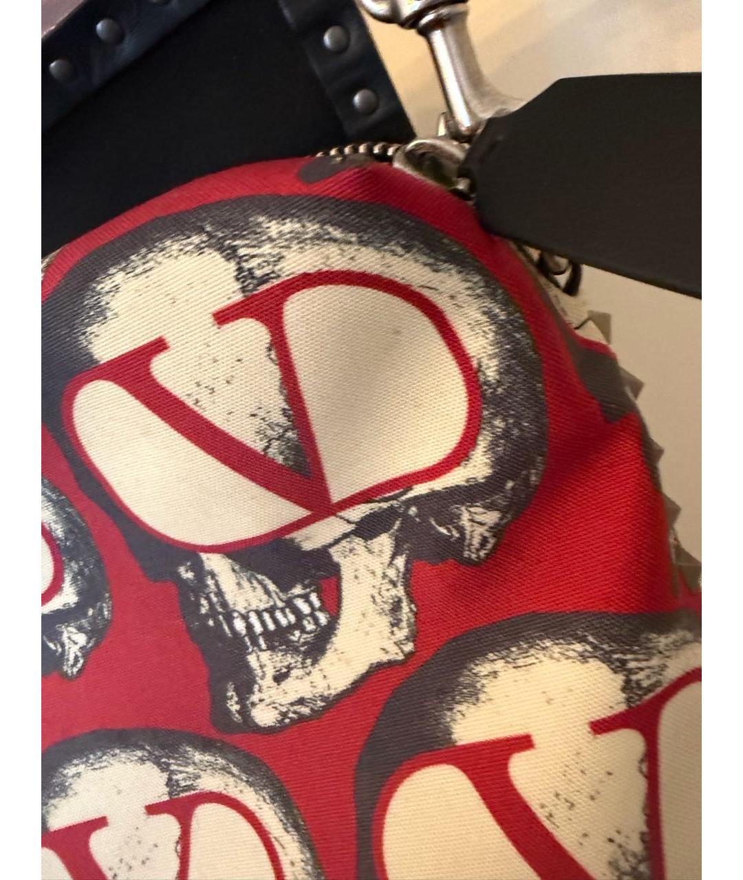 VALENTINO Красная сумка на плечо, фото 5