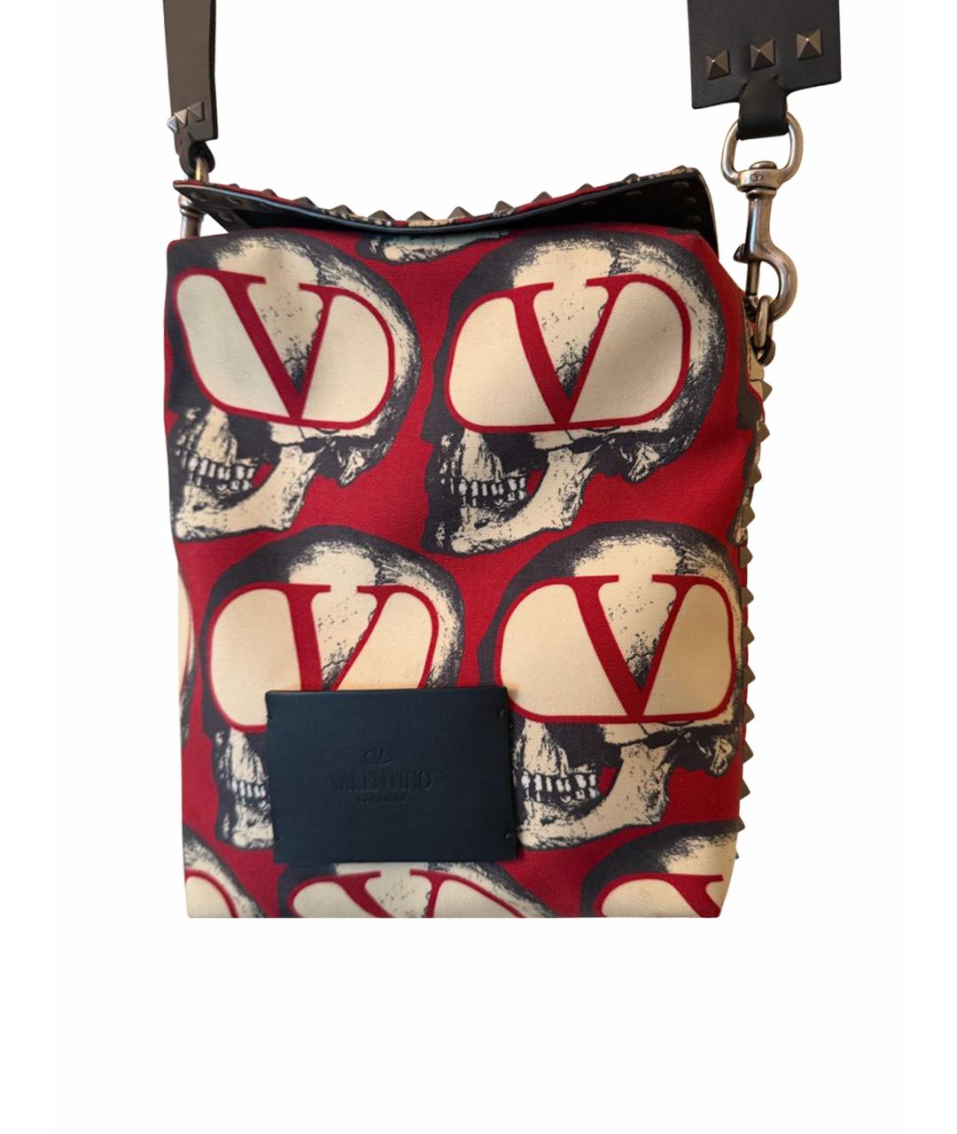 VALENTINO Красная сумка на плечо, фото 1