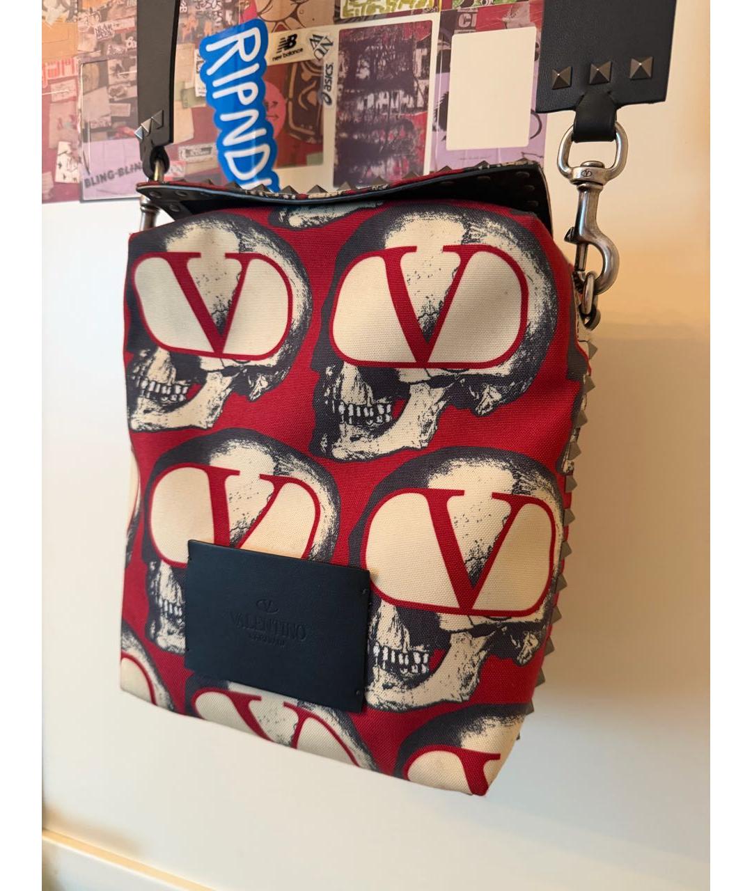 VALENTINO Красная сумка на плечо, фото 9