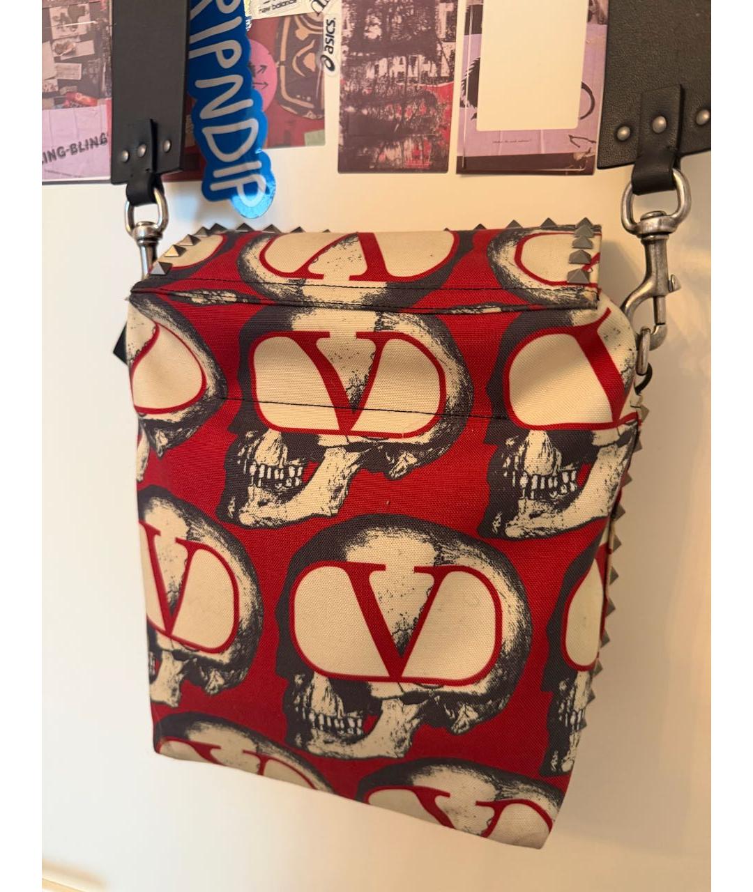 VALENTINO Красная сумка на плечо, фото 7