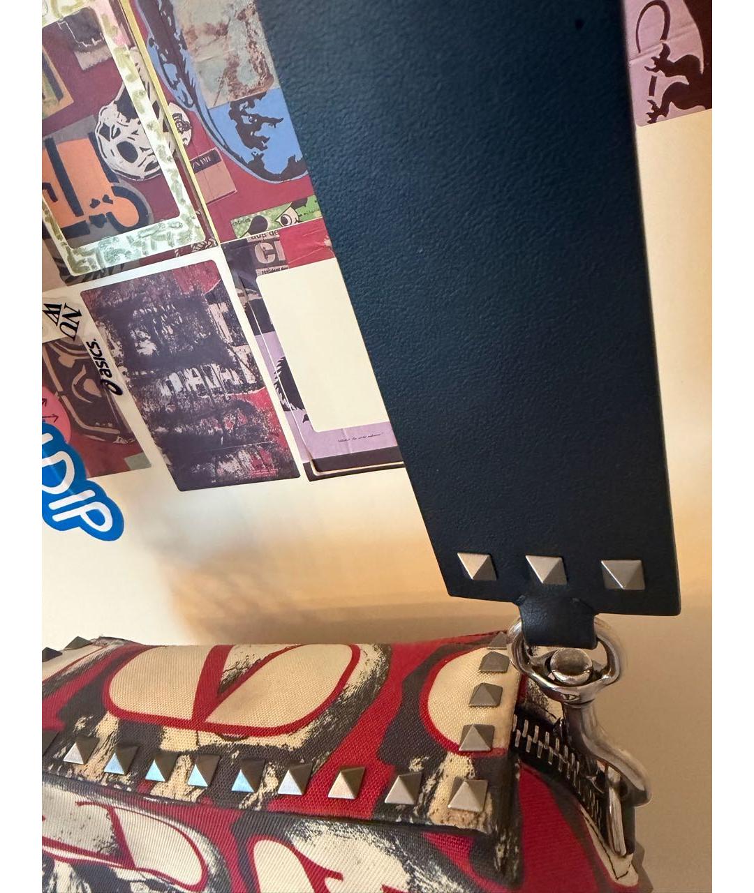 VALENTINO Красная сумка на плечо, фото 3