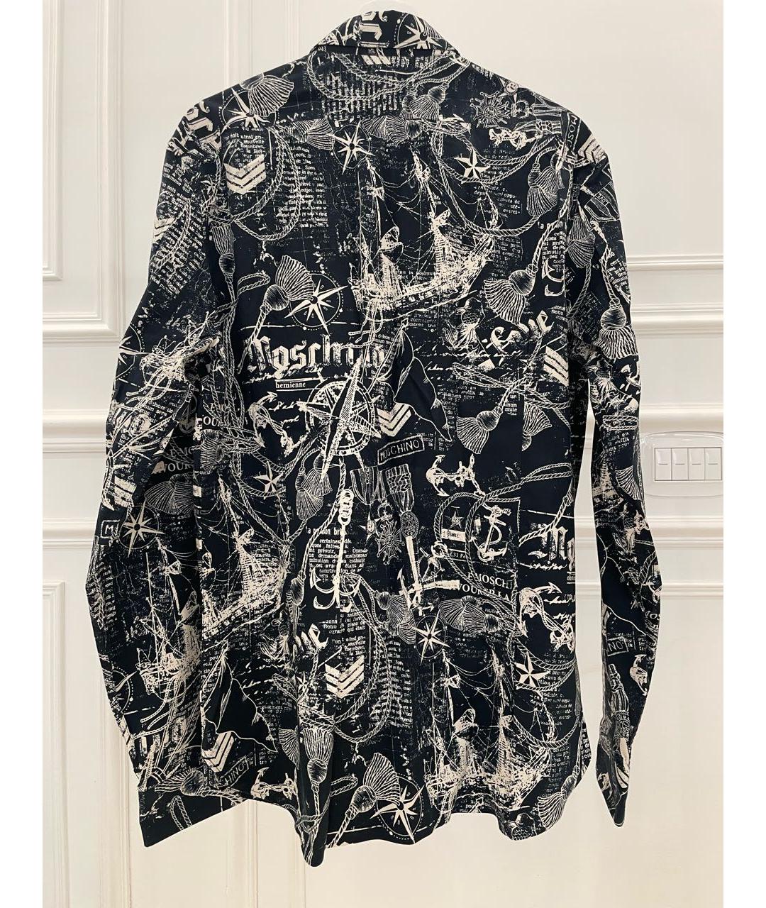 LOVE MOSCHINO Мульти хлопковая кэжуал рубашка, фото 2