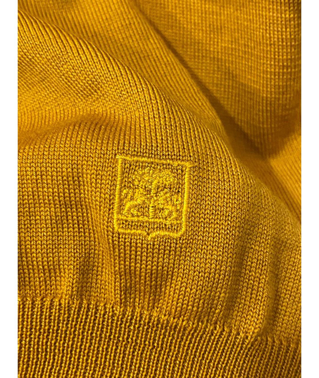 CORNELIANI Горчичная шерстяная водолазка, фото 5