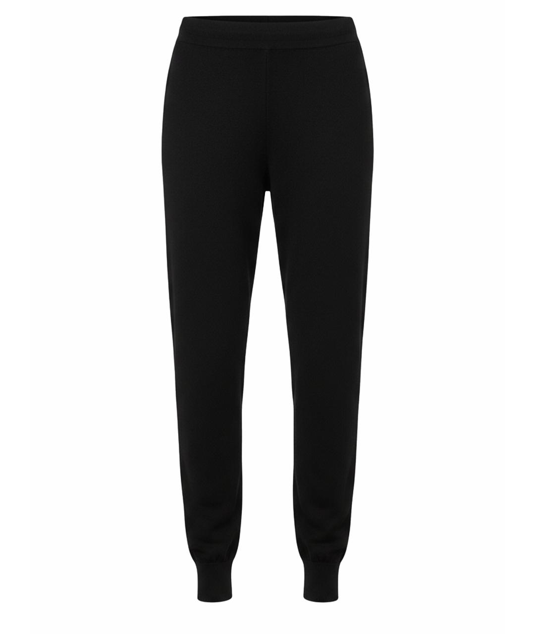 CHRISTIAN DIOR Черные кашемировые брюки узкие, фото 1