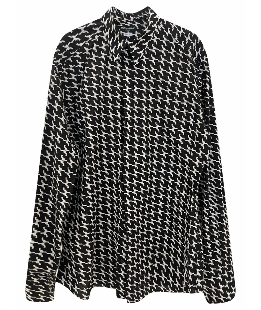 DOLCE&GABBANA Мульти хлопковая кэжуал рубашка, фото 1