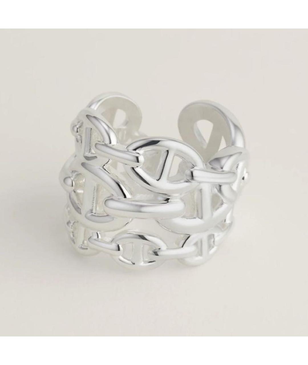 HERMES Серебряное серебряное кольцо, фото 4