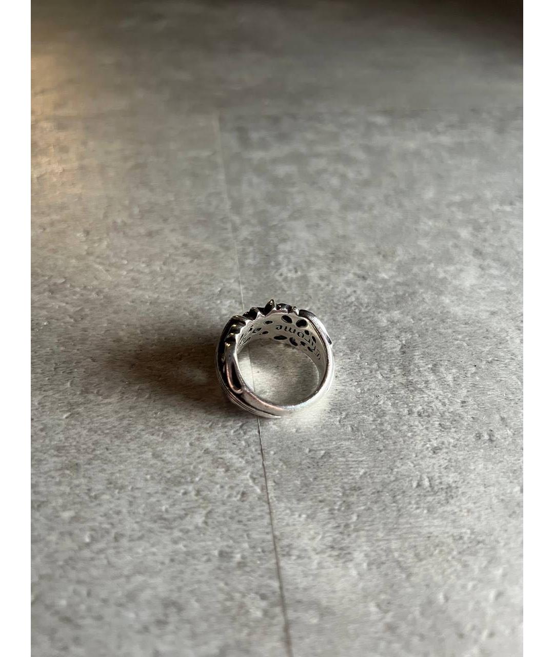 CHROME HEARTS Серебряное серебряное кольцо, фото 2