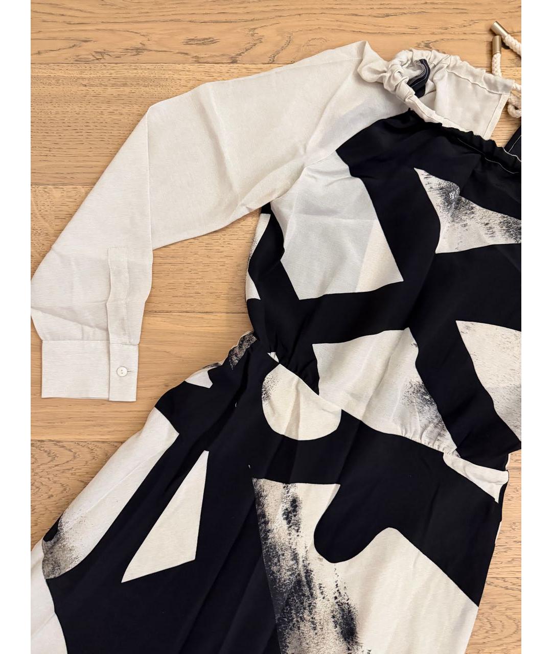 MAX MARA Бежевое шелковое коктейльное платье, фото 2