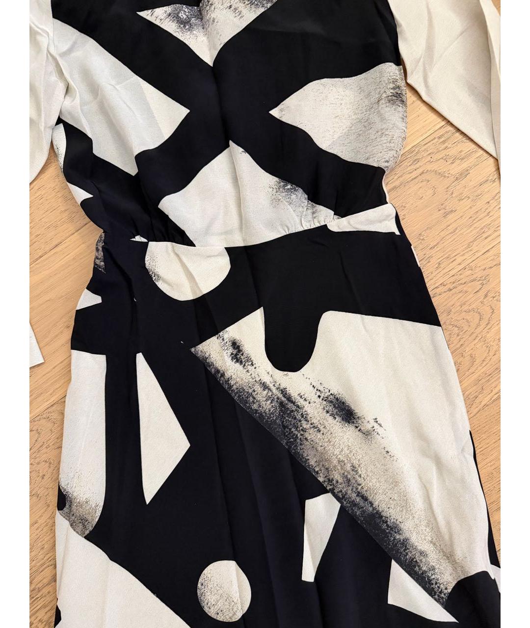 MAX MARA Бежевое шелковое коктейльное платье, фото 6