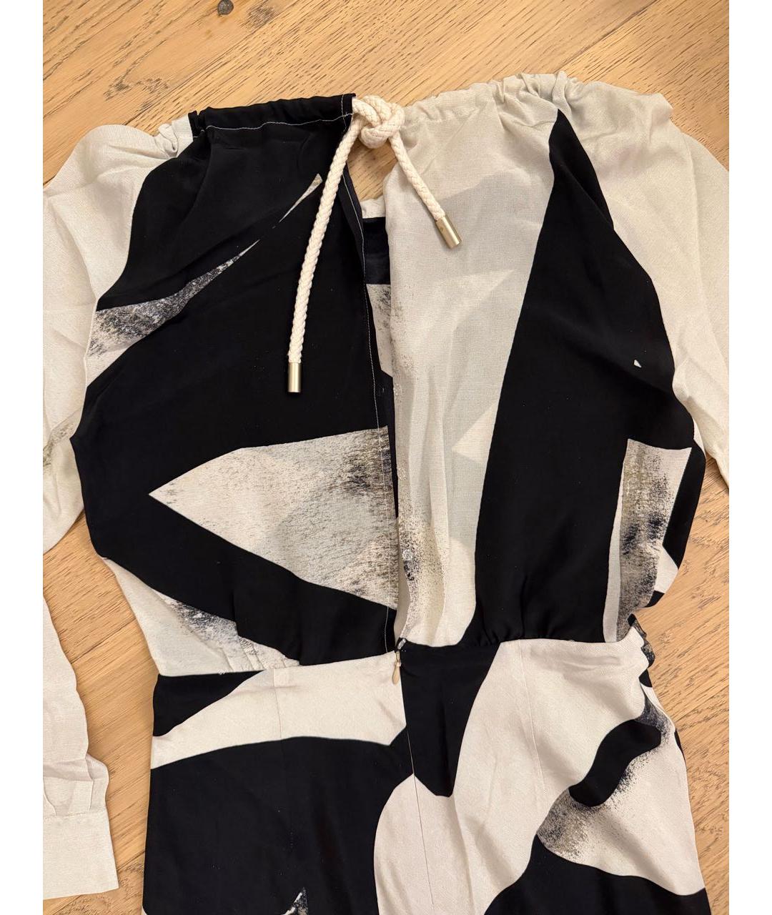 MAX MARA Бежевое шелковое коктейльное платье, фото 7