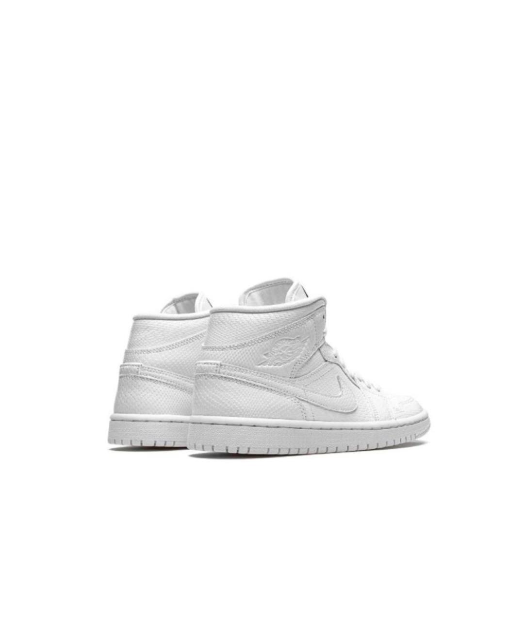 JORDAN Белые кожаные кроссовки, фото 3