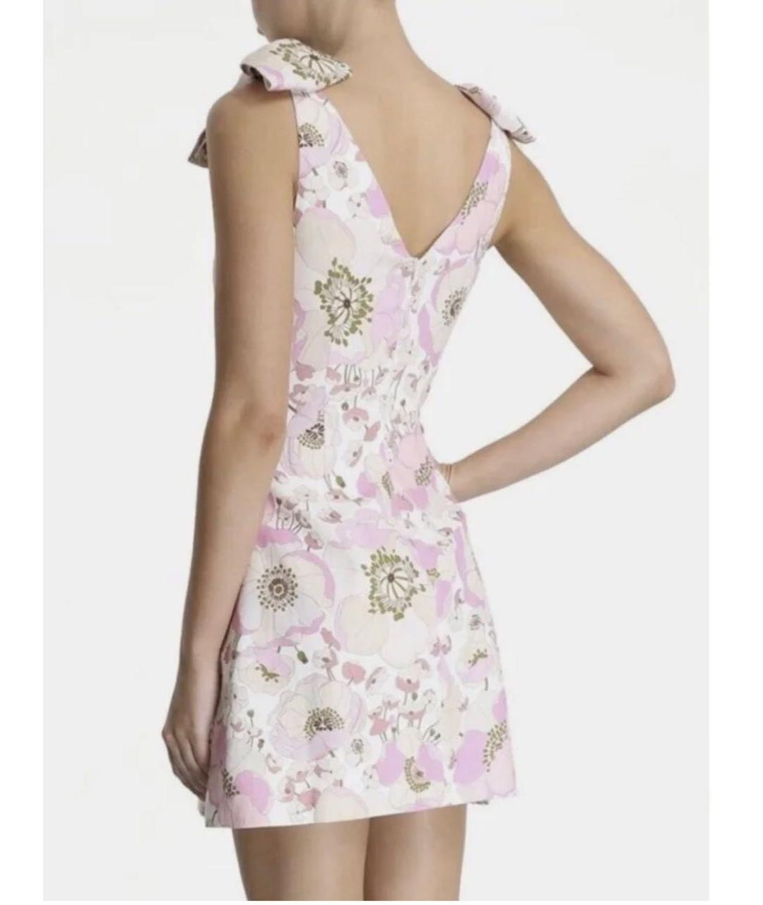 ZIMMERMANN Розовый льняной сарафан, фото 5