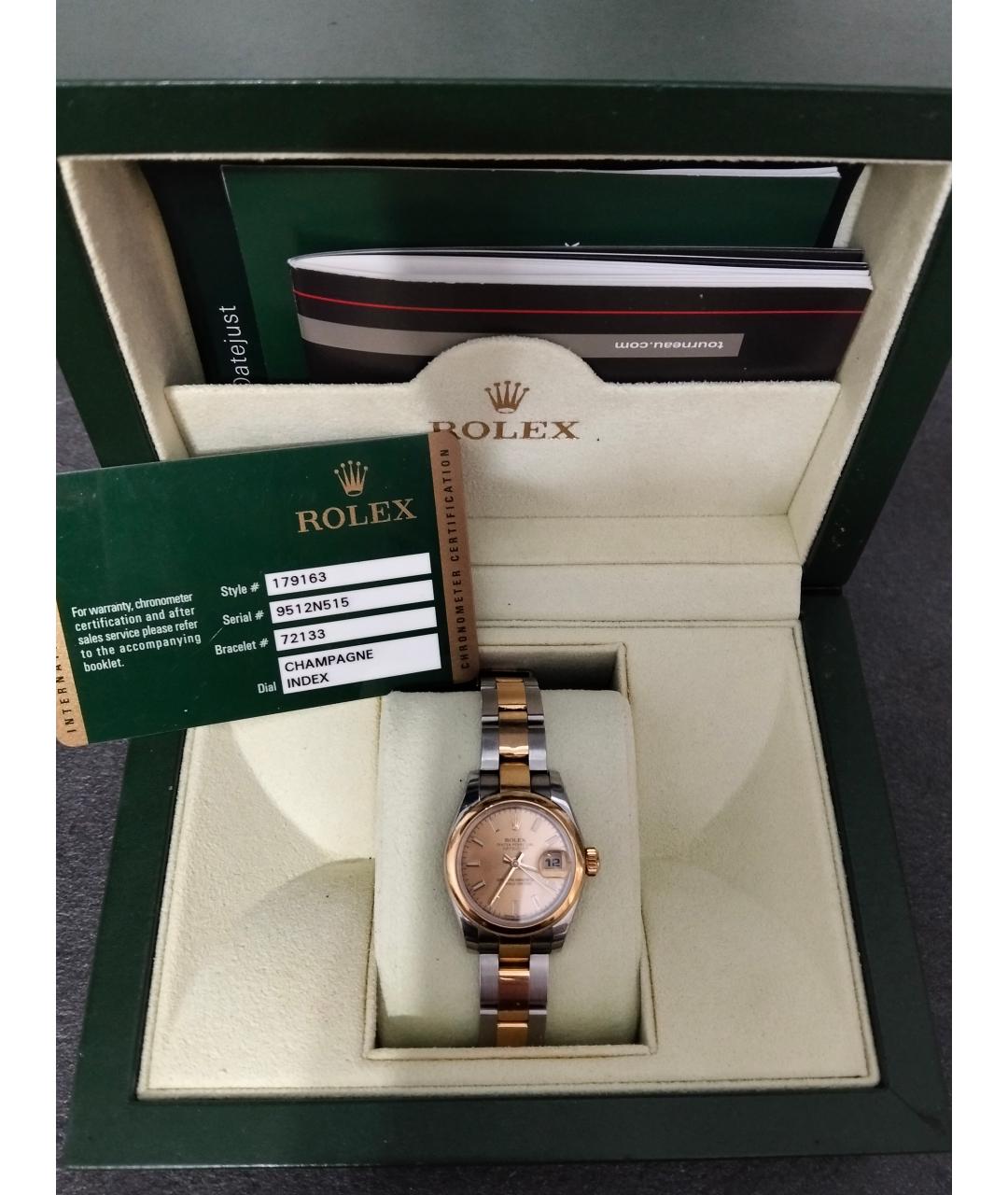 ROLEX Золотые часы из желтого золота, фото 4