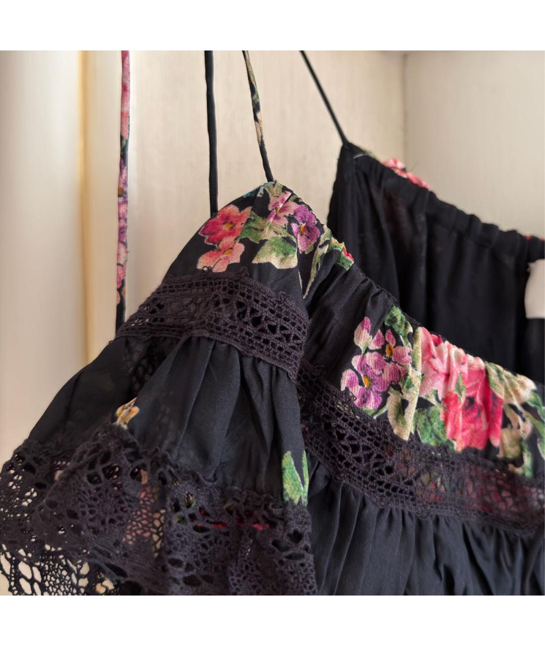 ZIMMERMANN Черное шелковое повседневное платье, фото 5