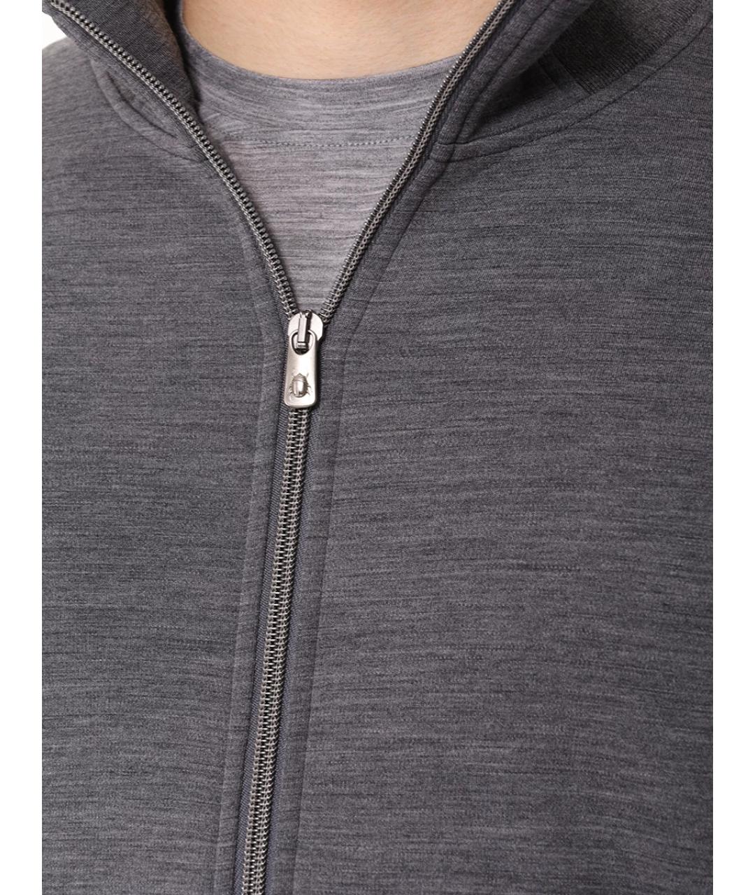 CAPOBIANCO Серый повседневный костюм, фото 5