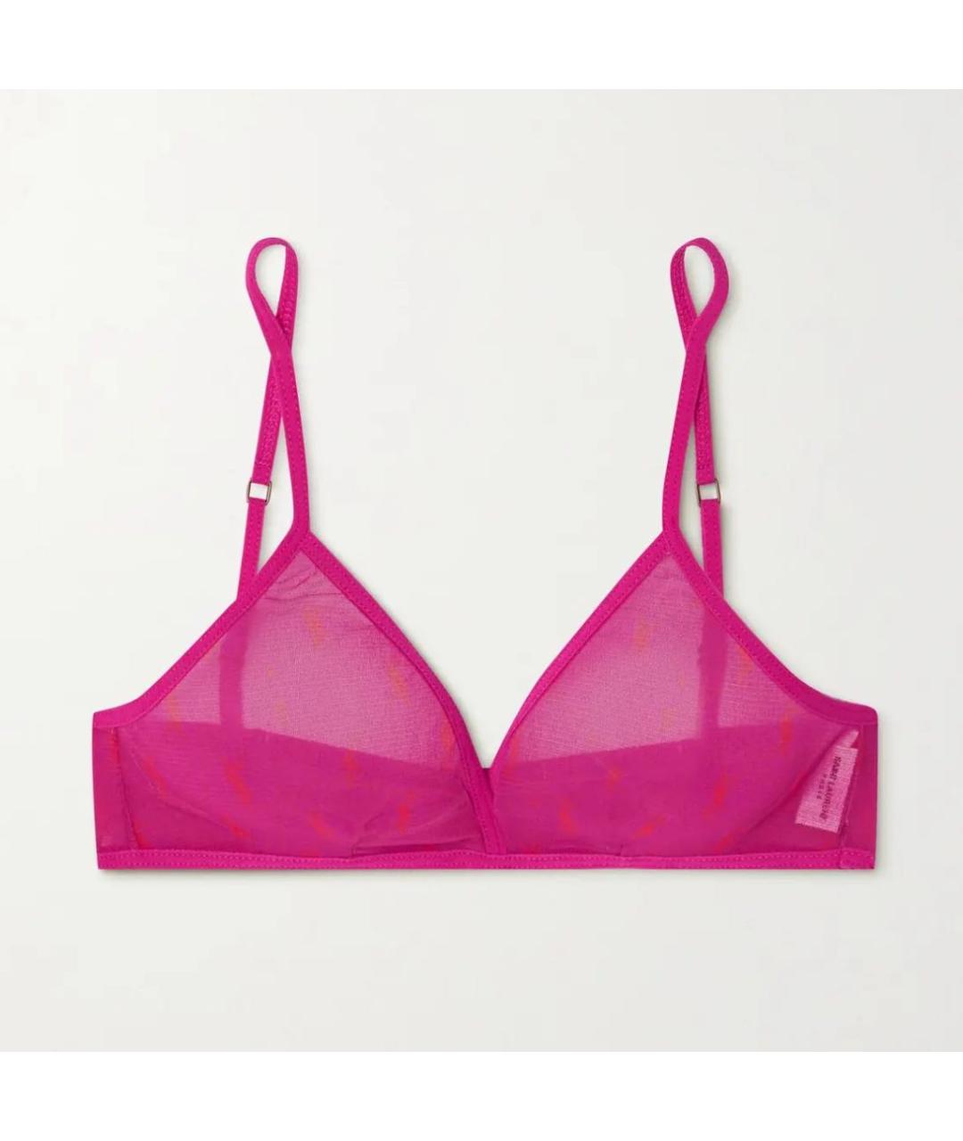 SAINT LAURENT Розовый бюстгалтеры, фото 8