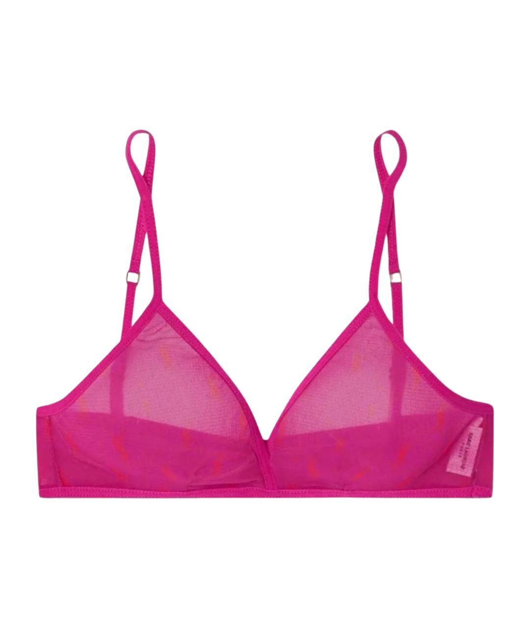 SAINT LAURENT Розовый бюстгалтеры, фото 1