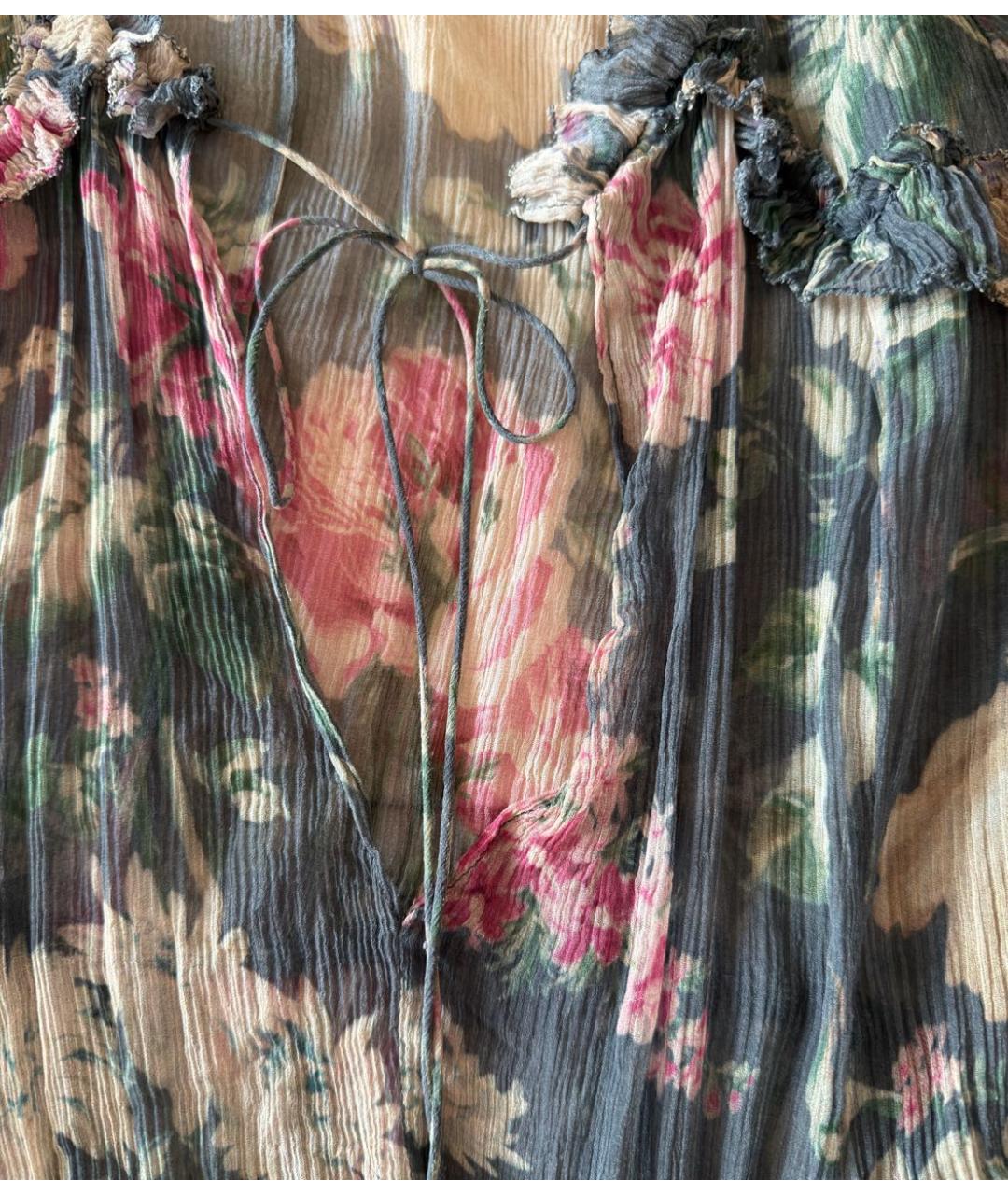 ZIMMERMANN Мульти шелковое повседневное платье, фото 5