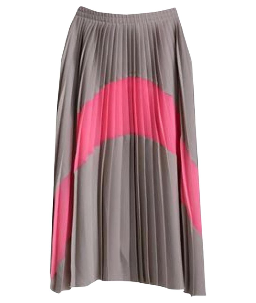 D.EXTERIOR Бежевая полиэстеровая юбка миди, фото 1