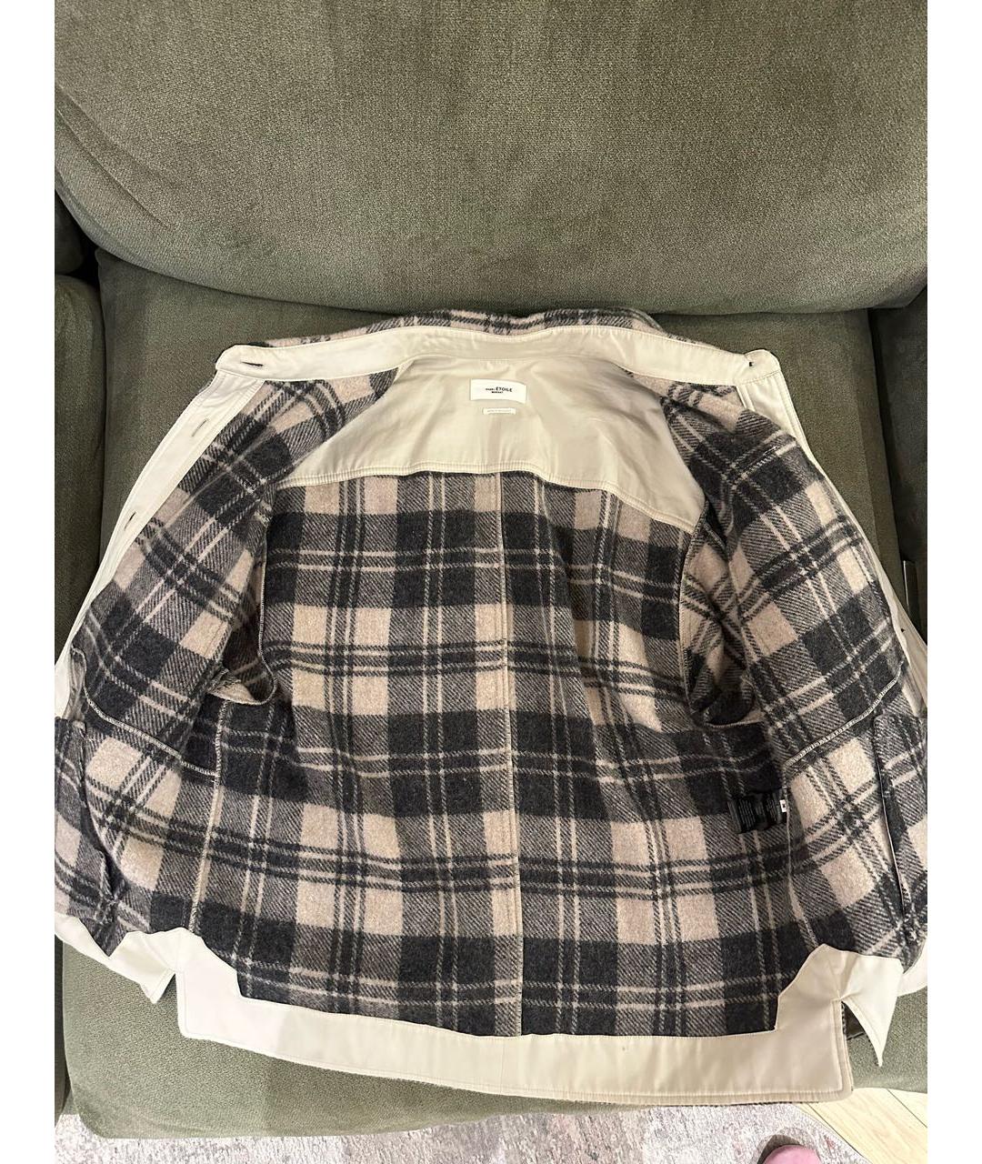 ISABEL MARANT ETOILE Мульти шерстяная куртка, фото 3