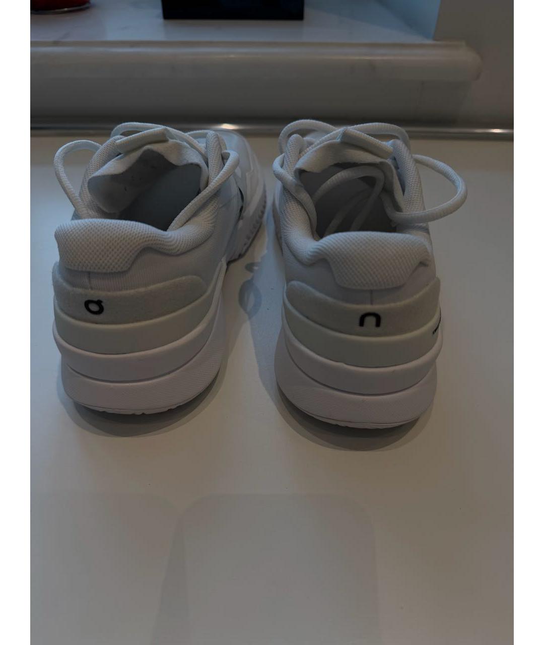 ON Белые текстильные кроссовки, фото 4