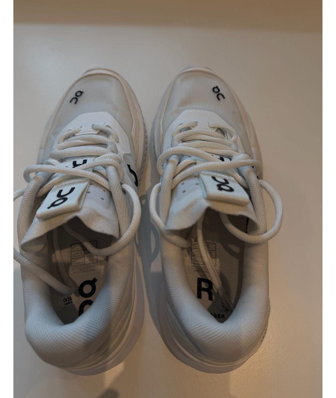 ON Белые текстильные кроссовки, фото 3