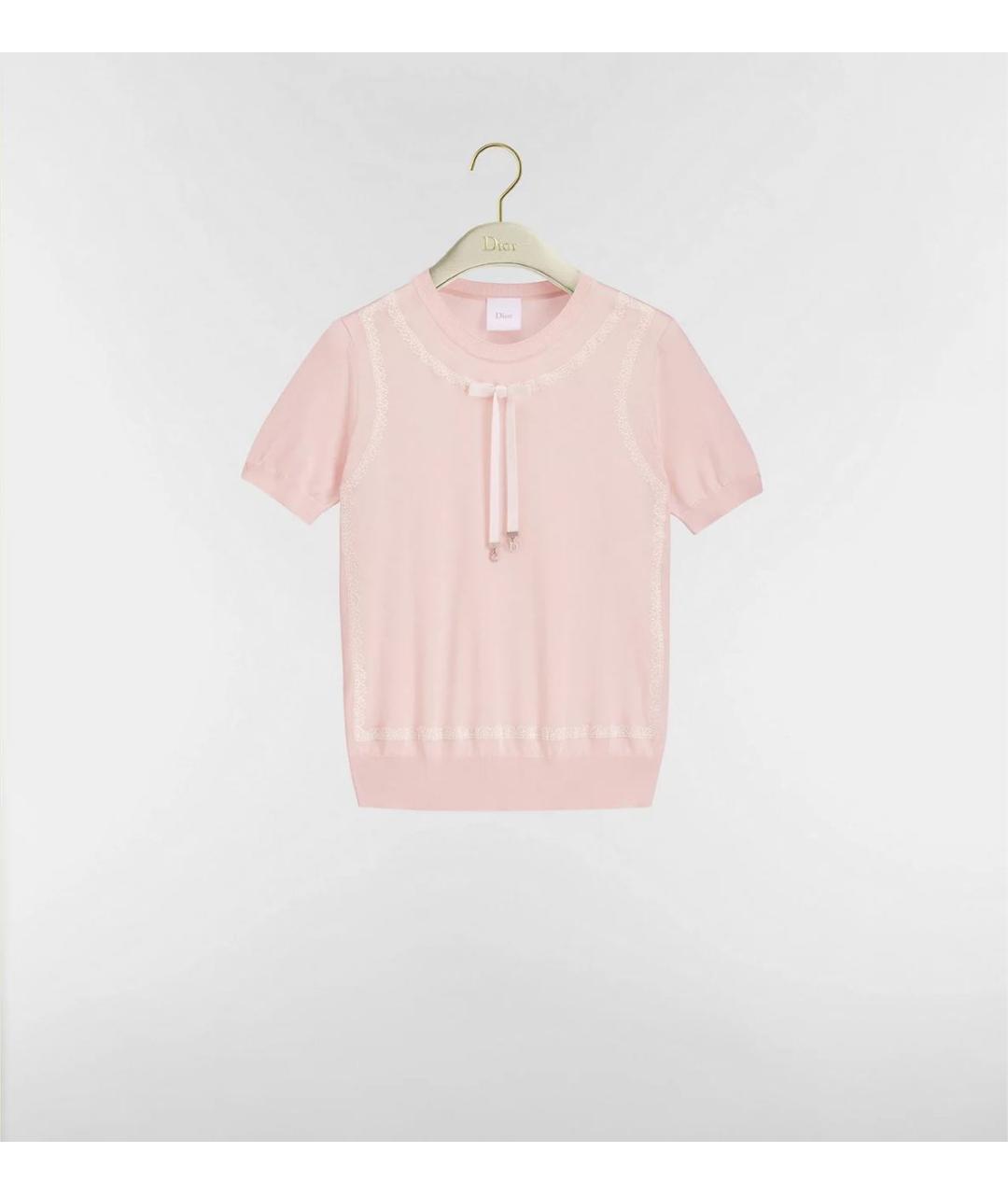 CHRISTIAN DIOR Розовая футболка, фото 4